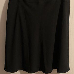 Lane Bryant Womens Full Flared Lined Skirt Black Size 20